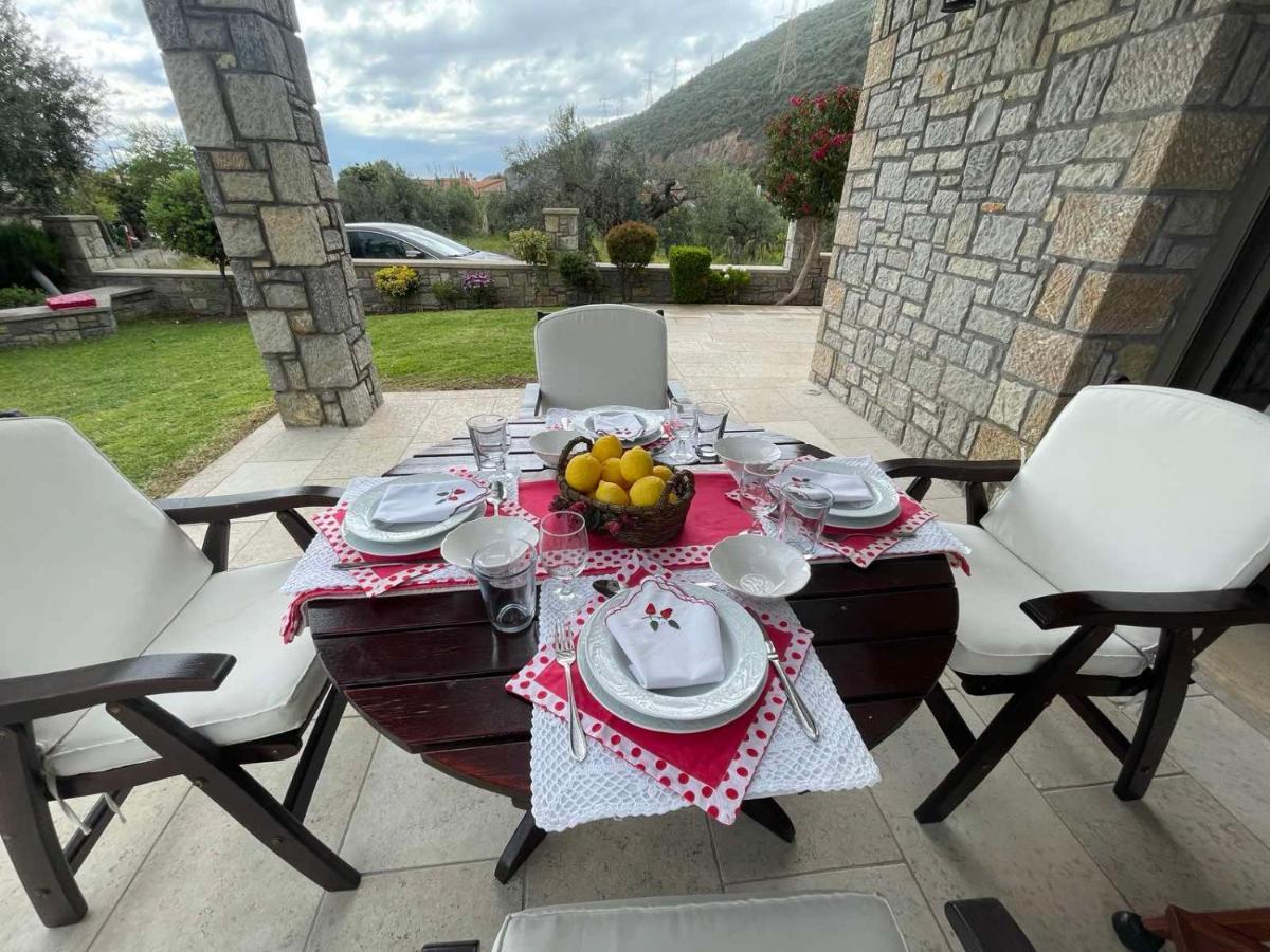 Seaside Retreat House Villa Paralia Sergoulas Ngoại thất bức ảnh