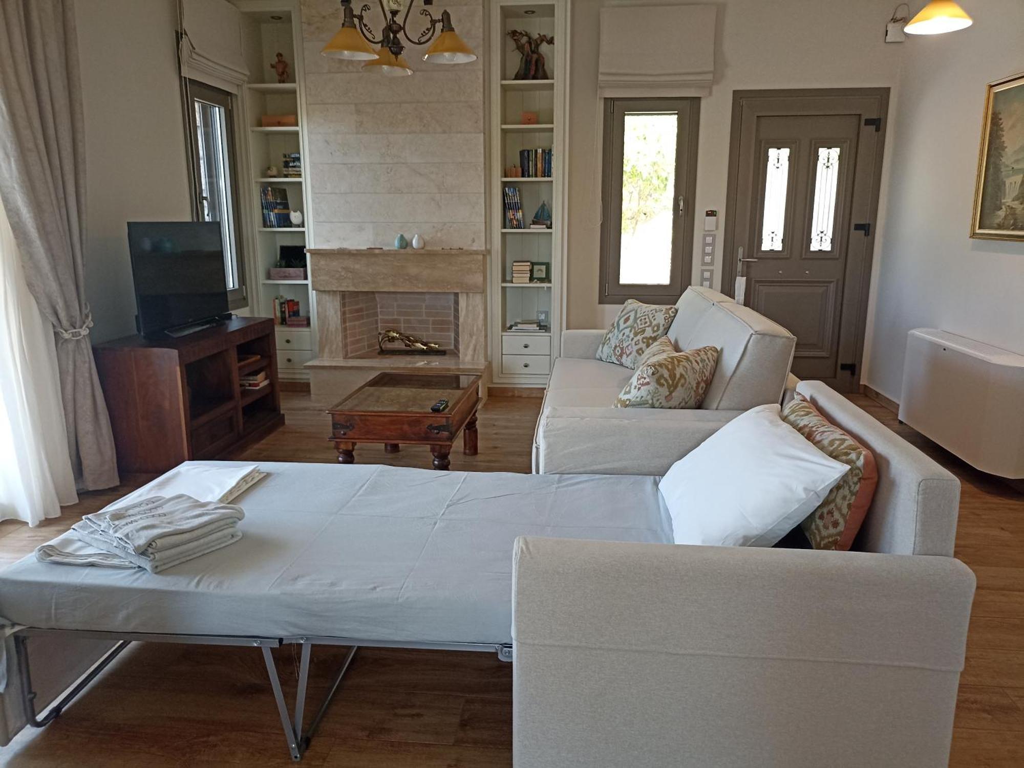 Seaside Retreat House Villa Paralia Sergoulas Ngoại thất bức ảnh