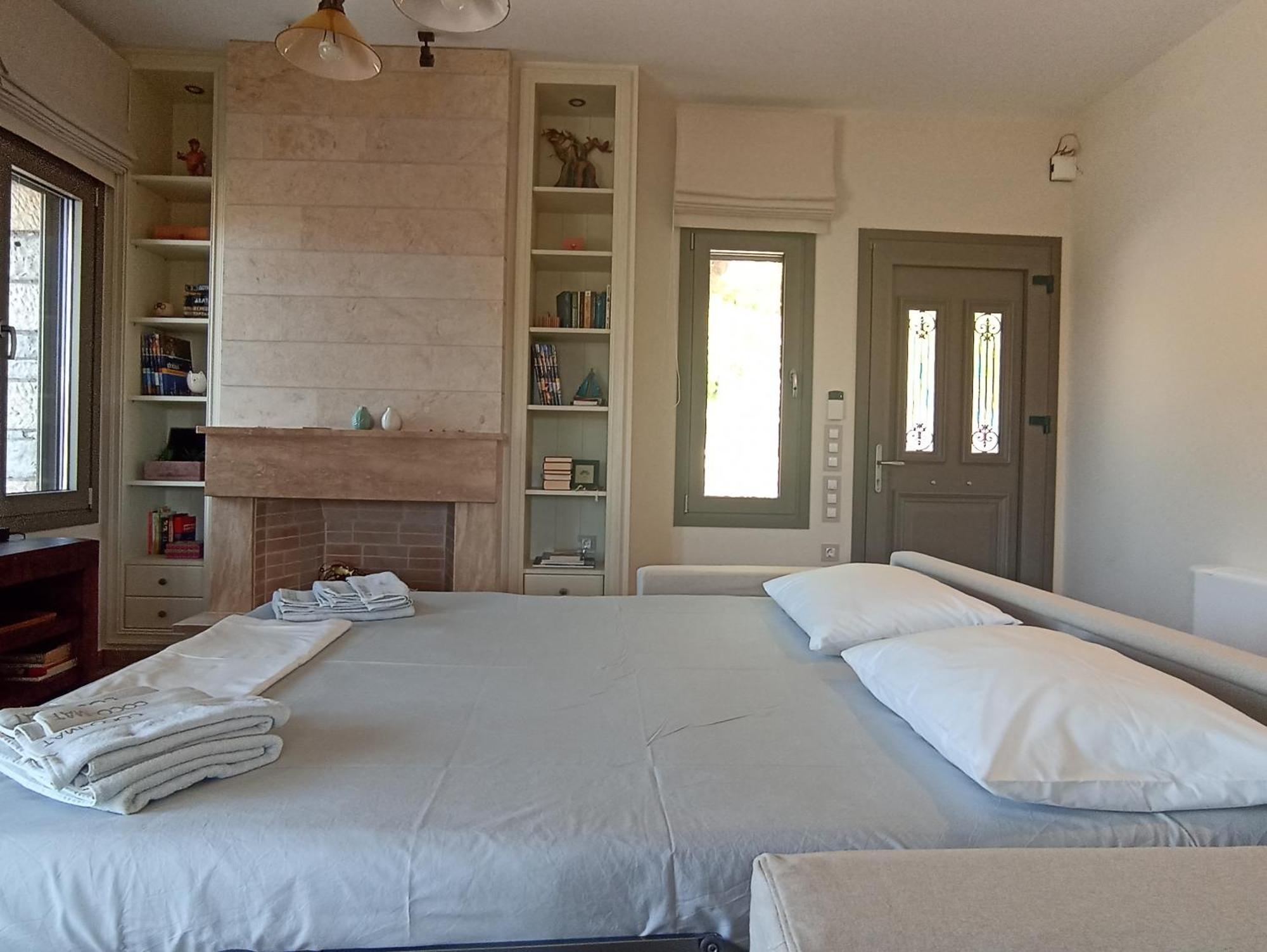 Seaside Retreat House Villa Paralia Sergoulas Ngoại thất bức ảnh